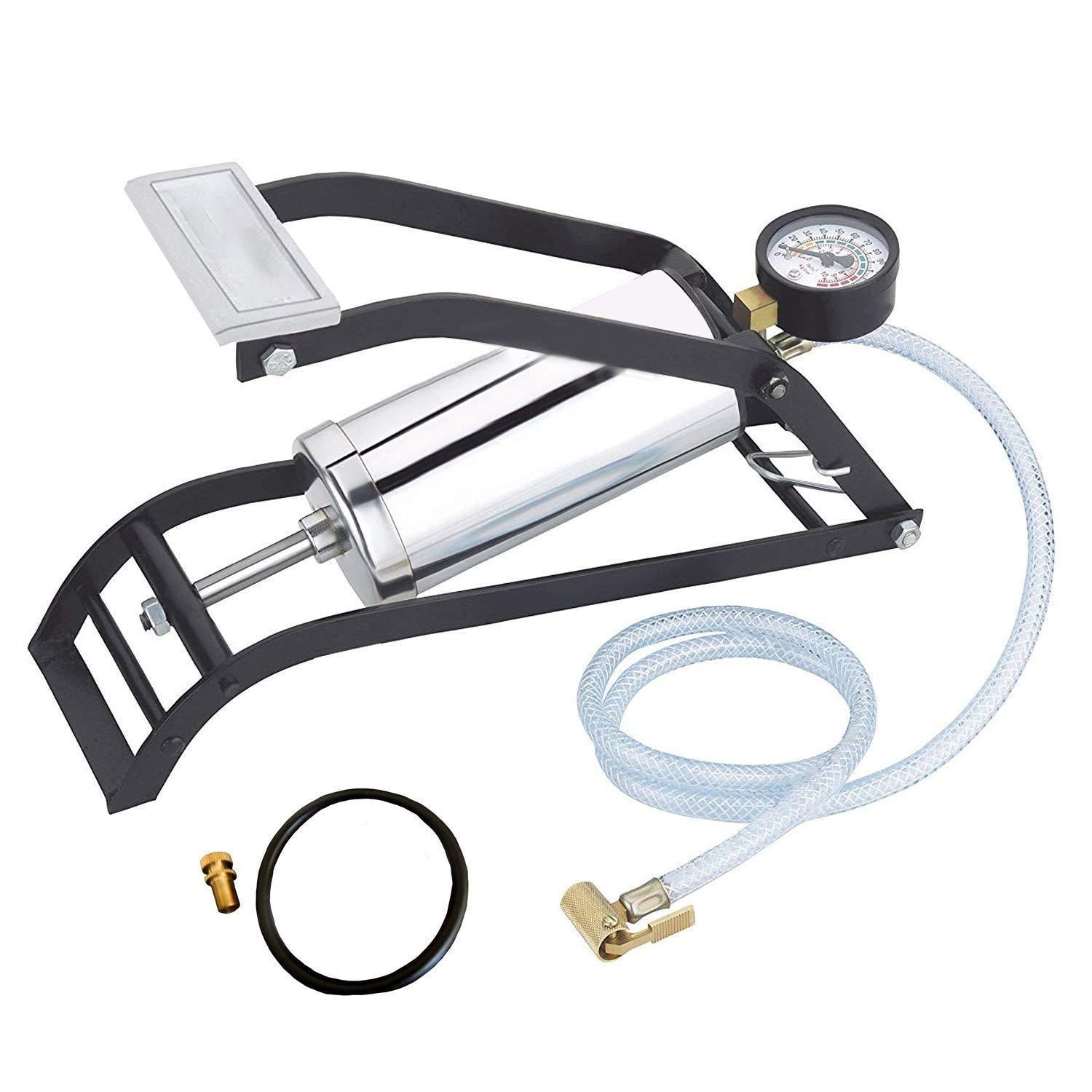 7180eY6xetL._SL1500_c05ff0b7-1d92-477b-bfaf-486eb433309f.jpg Heavy Duty Steel Foot Pump for Bike, Car, Cycle & More Vehicles - Image 1