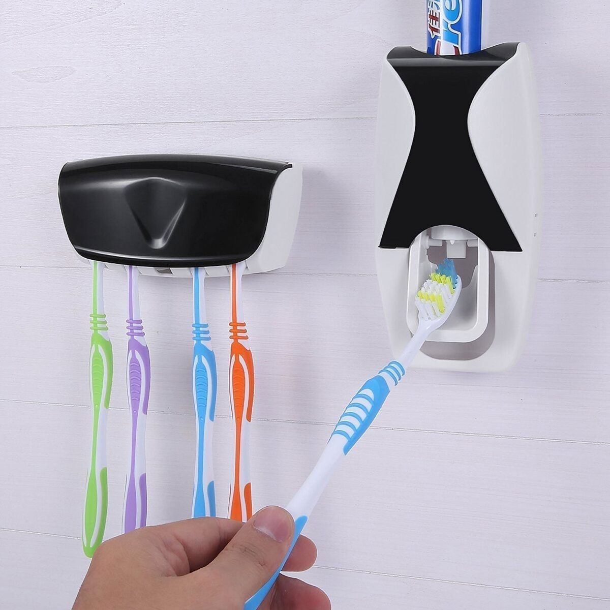 Toothpaste Dispenser & Tooth Brush with Toothbrush - Image 4