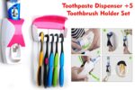 Toothpaste Dispenser & Tooth Brush with Toothbrush - Image 5