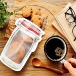 Reusable Airtight Seal Plastic Food Storage Mason Jar Zipper (500ml) - Image 3
