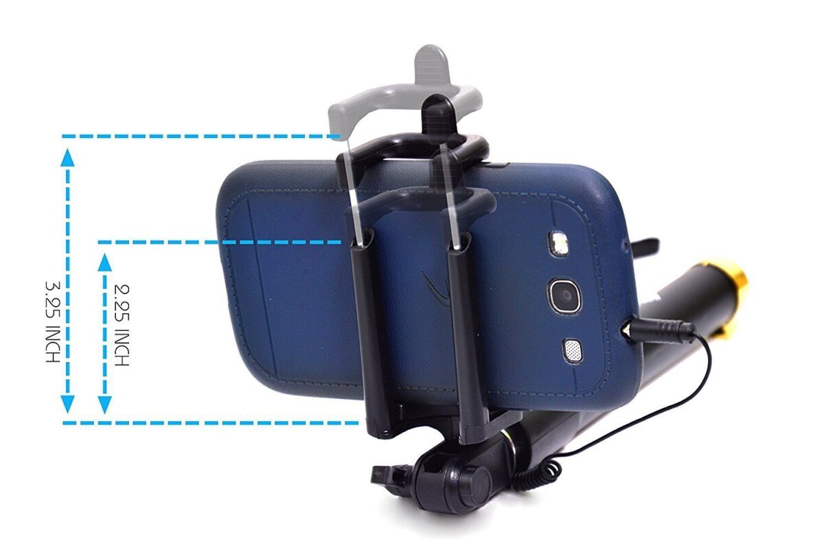 Selfie Sticks Box with Aux Wire for All Smart Phones - Image 5