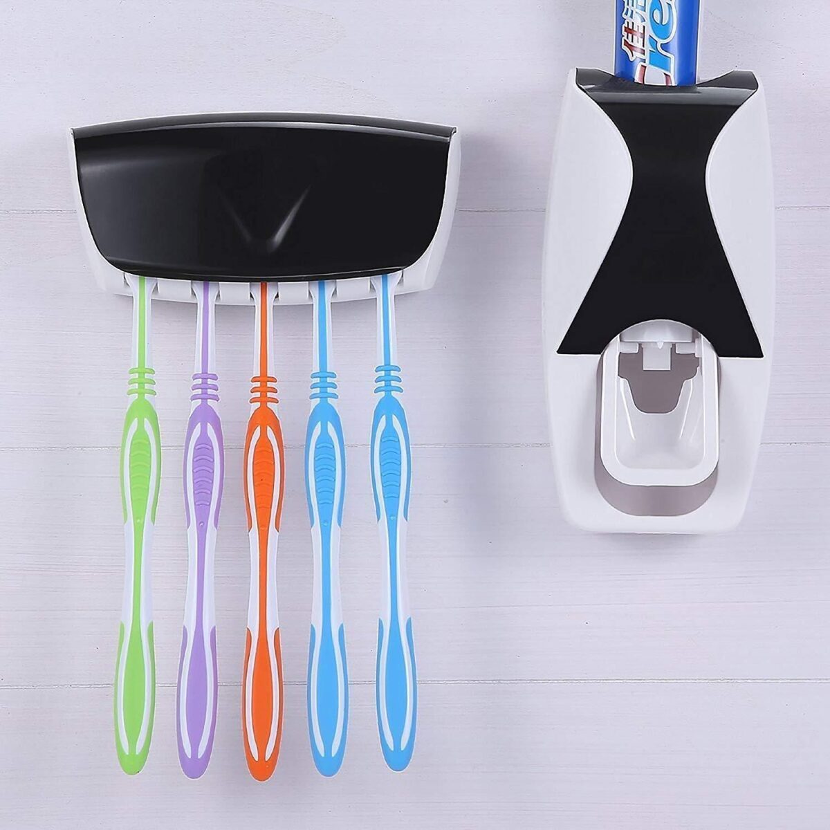 Toothpaste Dispenser & Tooth Brush with Toothbrush - Image 2