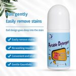 Clothes Stain Remover Bead Design Emergency Stain Rescue Roller Cleaner for Natural Fabric Removes Oil Almost All Types of Fabrics - Image 6