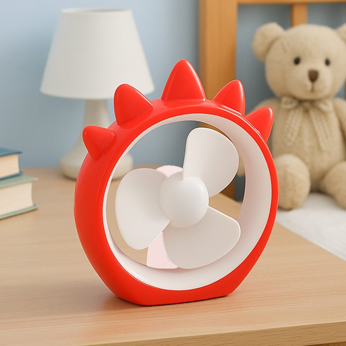 Mini Desktop Fan Ã¢â‚¬â€œ Rechargeable USB Cooling Fan for Home, Office & Car (Battery Not Included) - Image 1