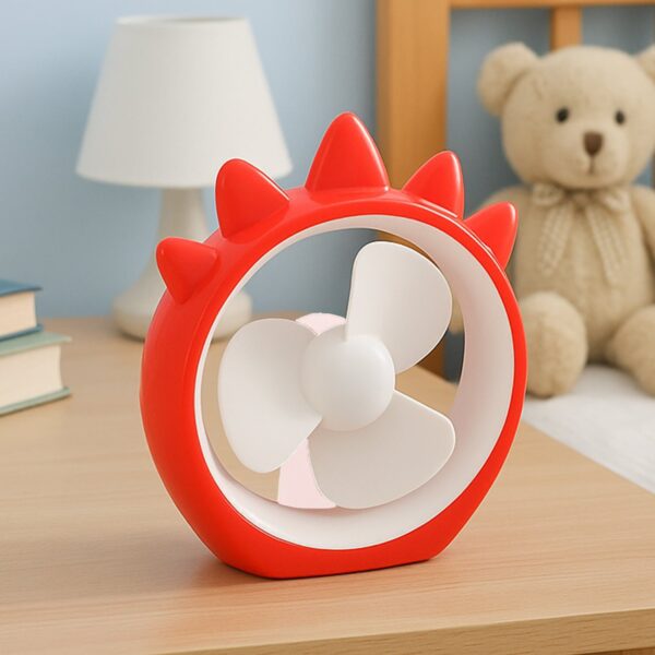 Mini Desktop Fan â€“ Rechargeable USB Cooling Fan for Home, Office & Car (Battery Not Included)