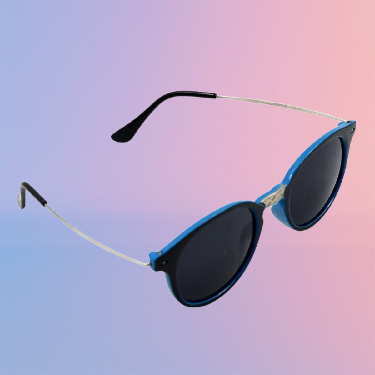 UV Protected Round Sunglasses, classic Sunglasses for Men & Women, Lightweight - Image 1