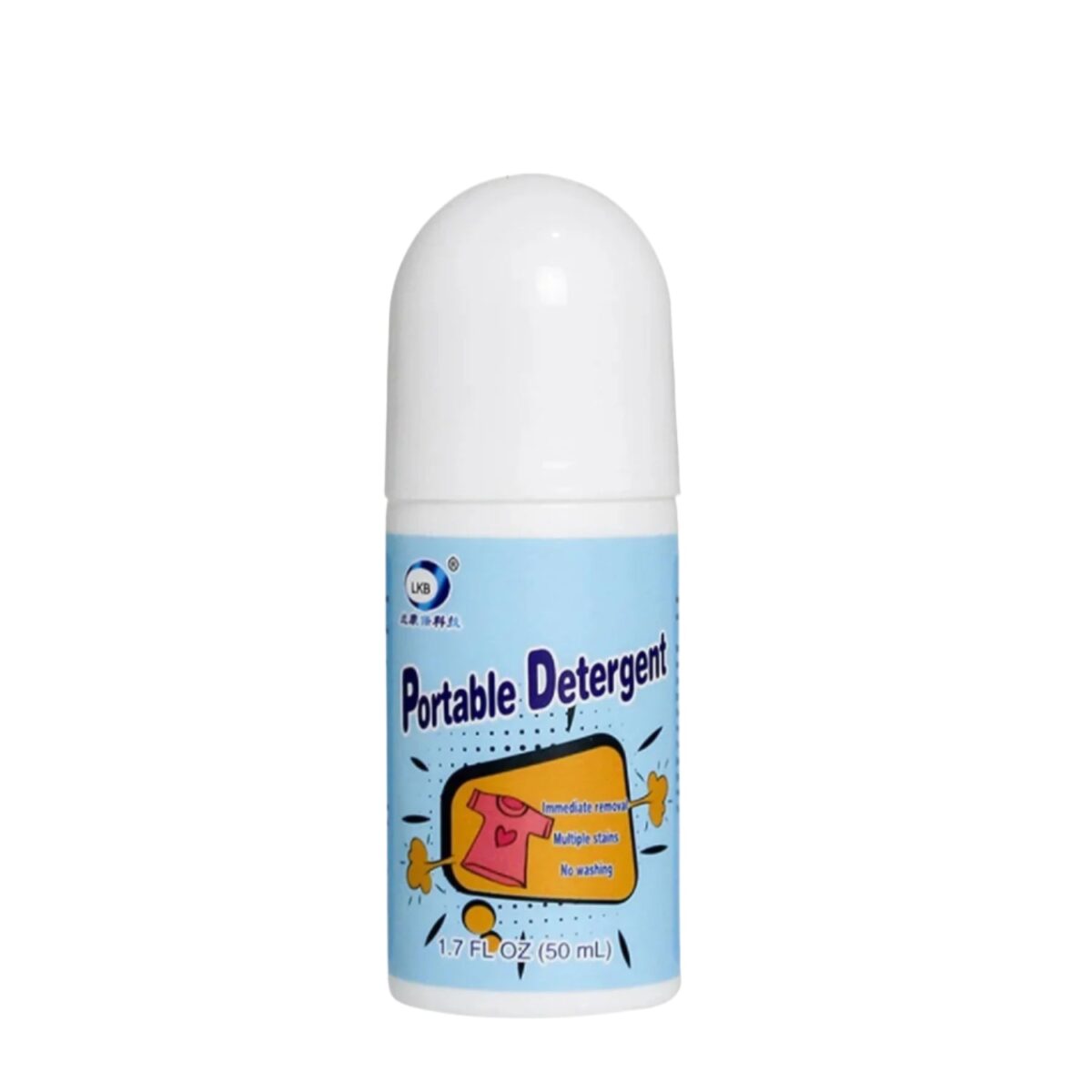 Clothes Stain Remover Bead Design Emergency Stain Rescue Roller Cleaner for Natural Fabric Removes Oil Almost All Types of Fabrics - Image 1