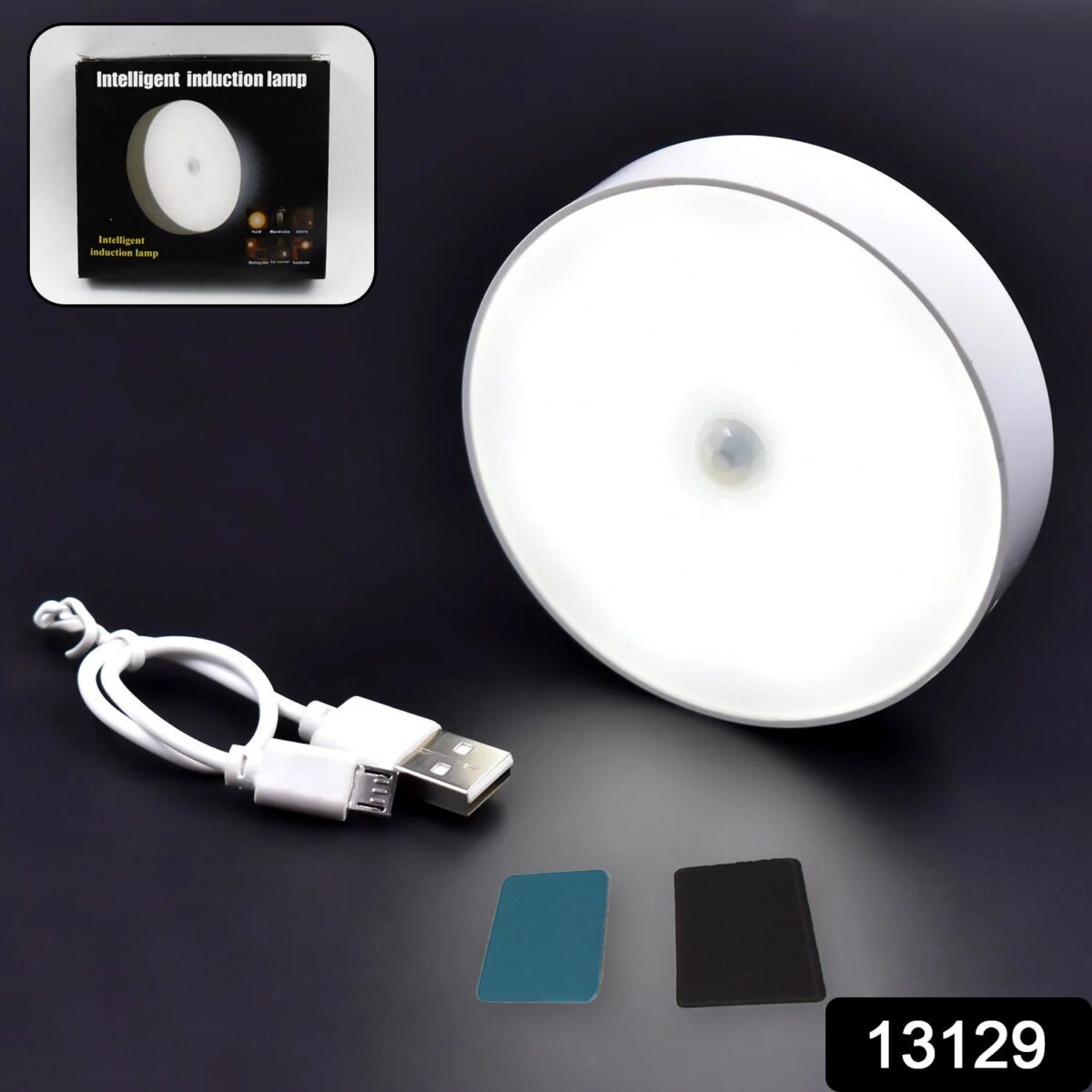 8 LED Night Lights With USB Charging & Double-Sided Adhesive PadsÃ‚Â (1 Pc) - Image 2