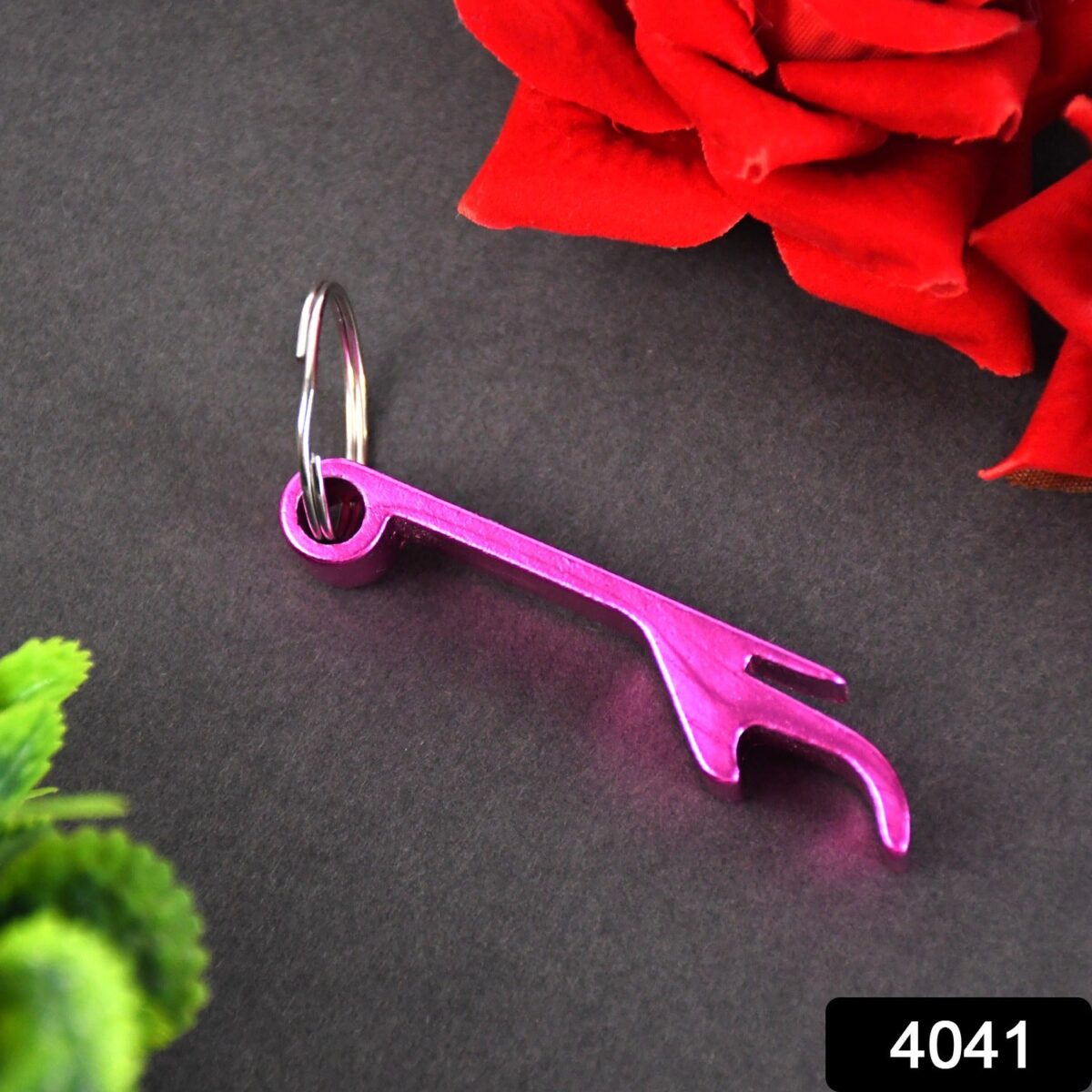 Metal Bottle Opener Keychain (1 Pc) - Image 2