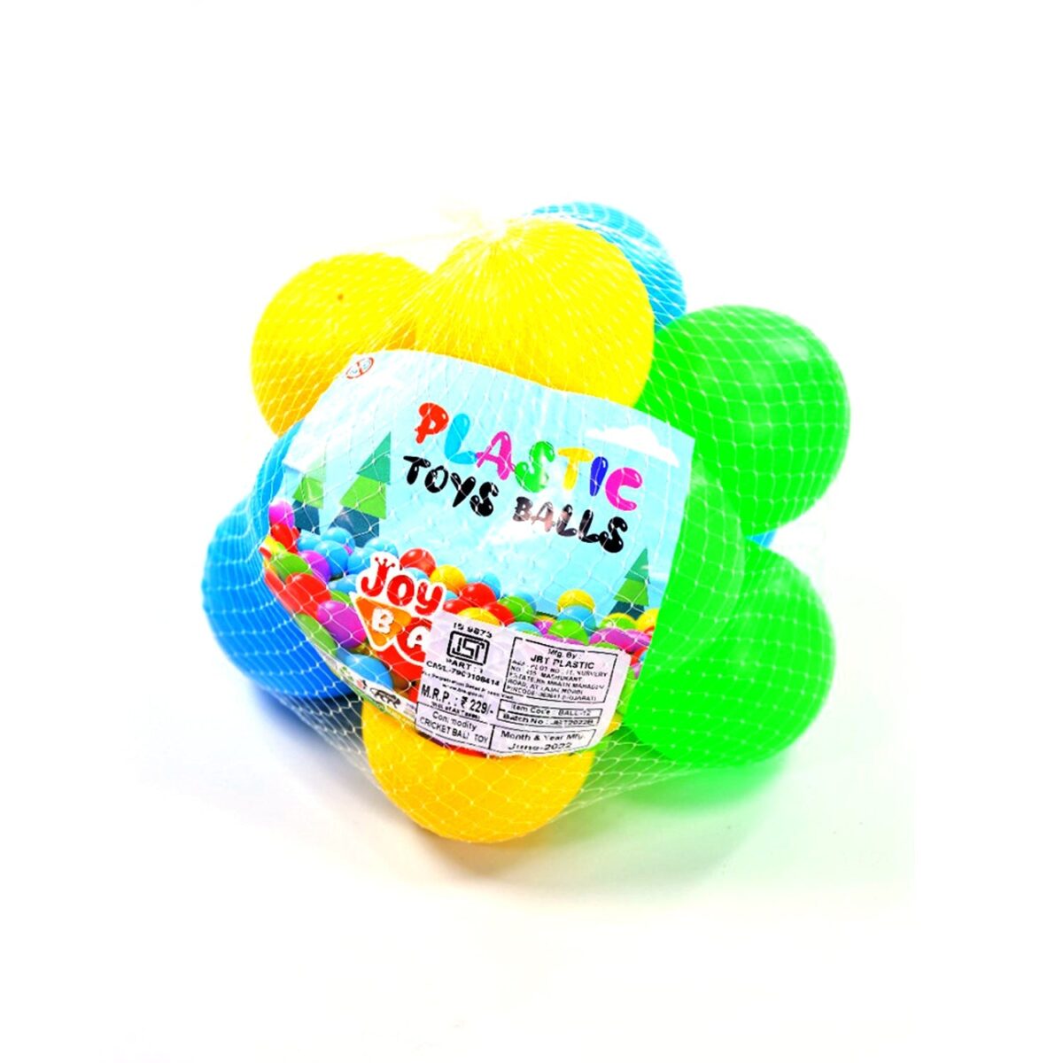 Premium Soft Multicolor Baby Balls Ã¢â‚¬â€œ Safe Indoor/Outdoor Play for Pool Pit, Tents & Tunnels - Image 7