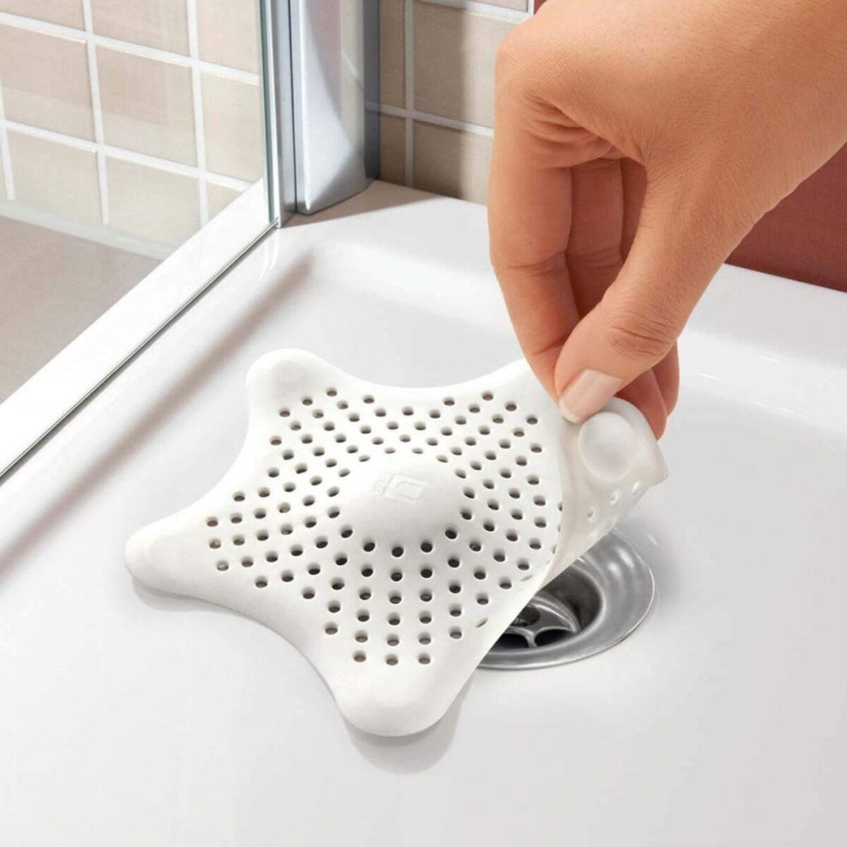 Star Drain Strainer: Catches Hair & Prevents Clogs (Kitchen/Bath) - Image 7