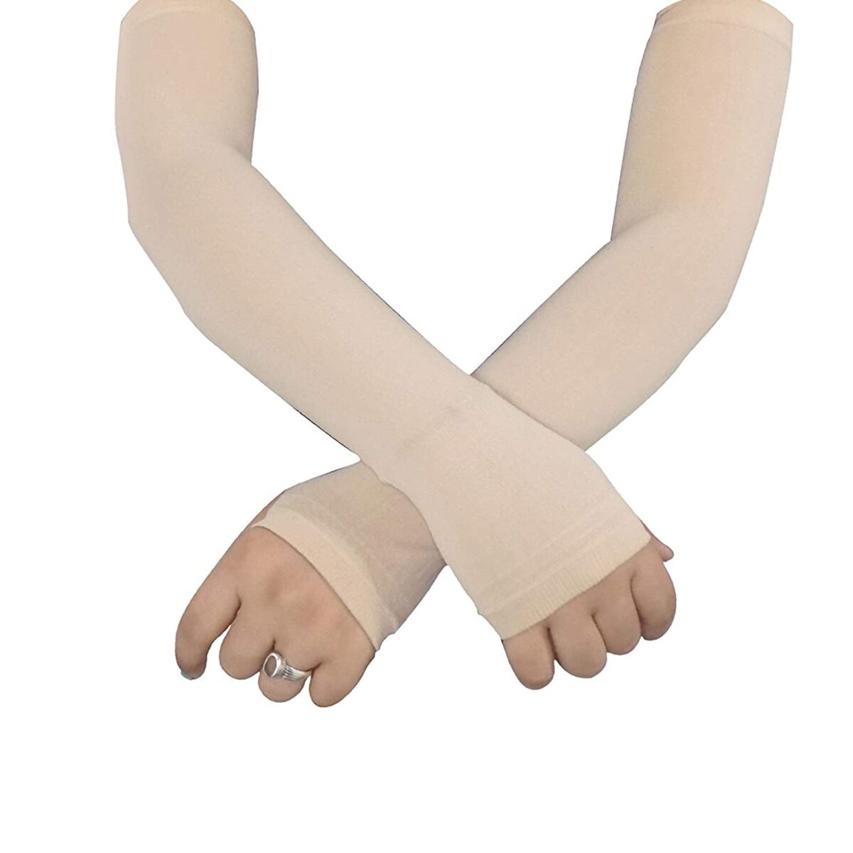 Unisex Men or Women Fieldway Arm Sleeves Gym Sports Gloves for Sun Burn - Image 1
