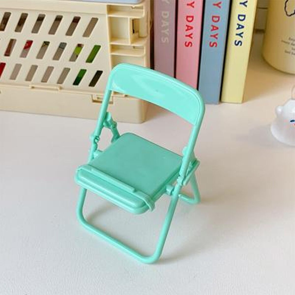 1 Pc Chair Stand With Box As A Mobile Stand For Holding And Supporting Mobile Phones Easily. - Image 2