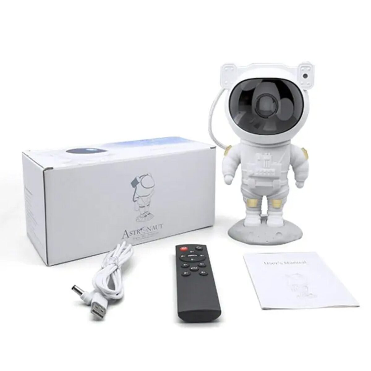 Robot Sky Space Stars Light Astronaut Galaxy Projector, Night lamp, Bedroom, Kids, Projector, Remote Control, Star Projector Will Take Children's to Explore The Vast Starry Sky for Adults, raksha bandhan, Diwali Gift - Image 5