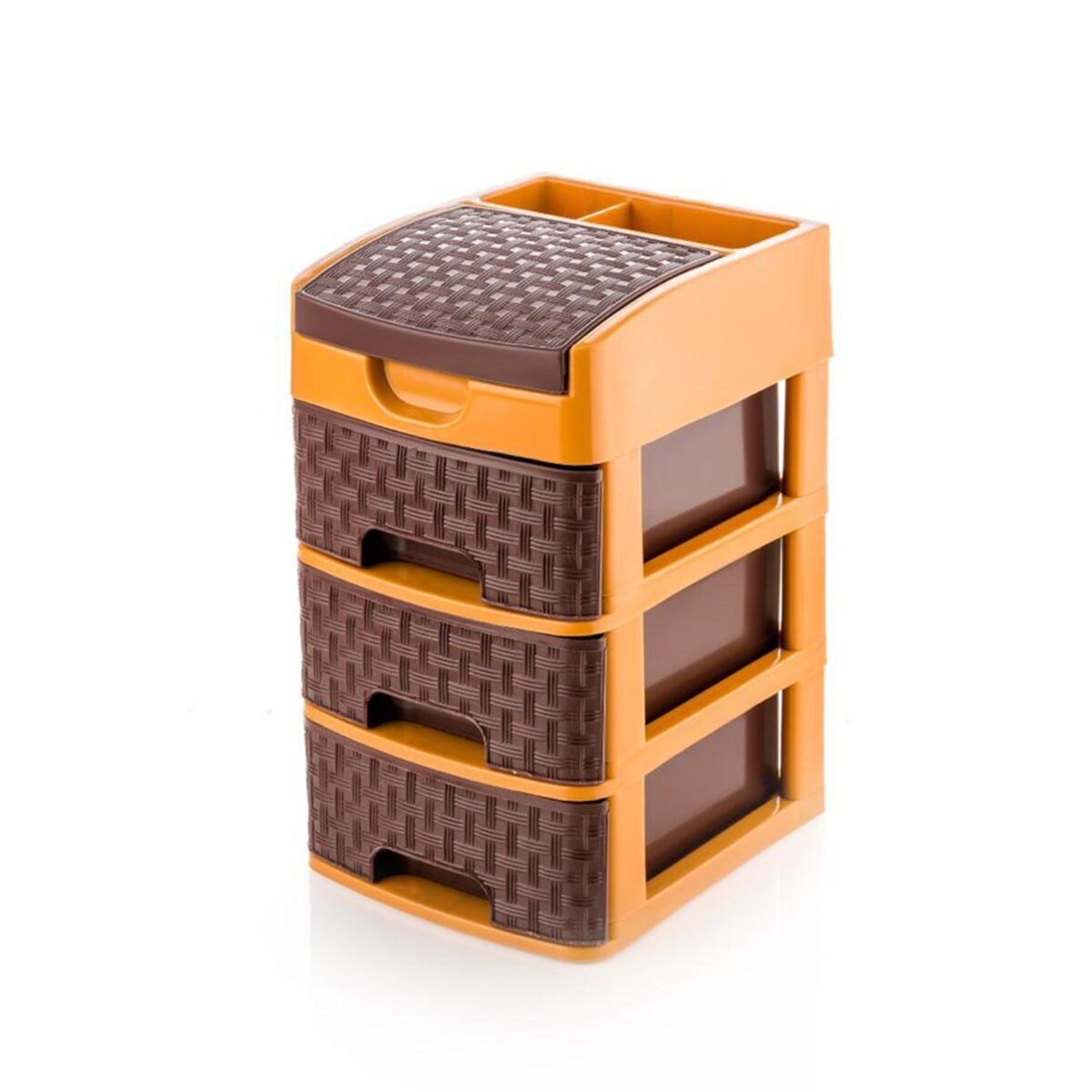 Mini 3 Layer D Storage used in all kinds of household and official places for storing of various types of stuffs and items etc. - Image 1