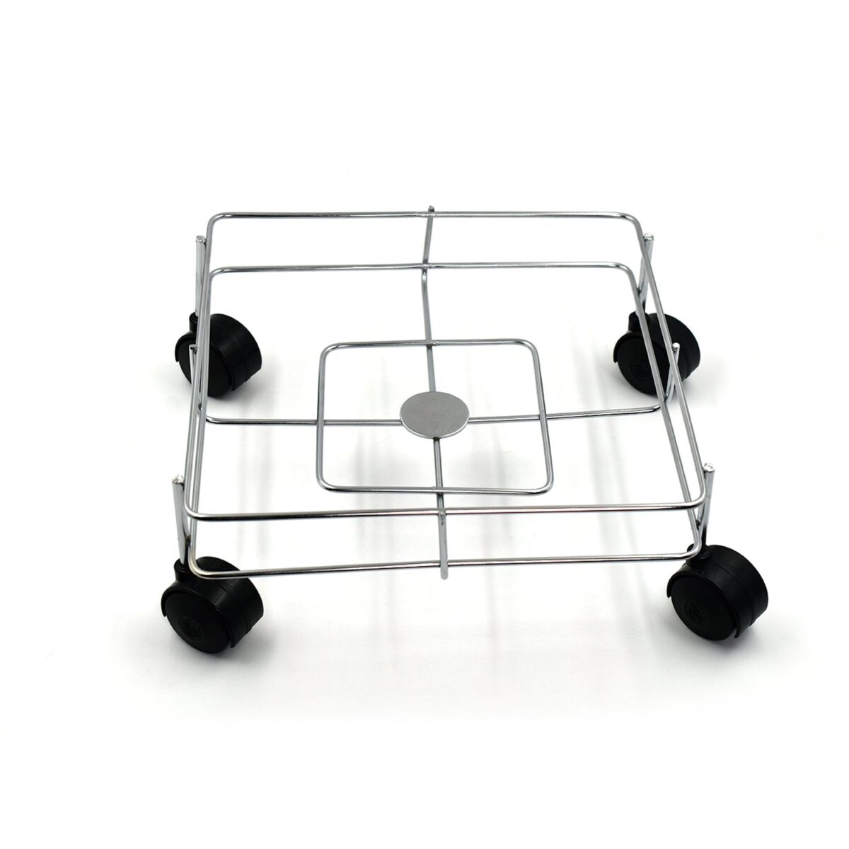 Ss Square Oil Stand For Carrying Oil Bottles And Jars Easily Without Any Problem. - Image 1