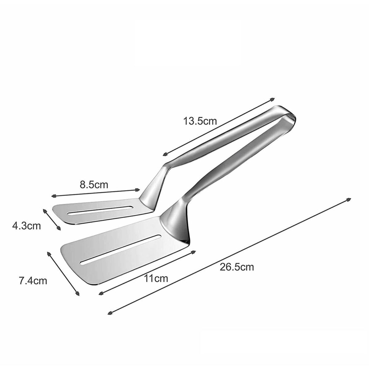 Multifunction Stainless Steel Cooking & BBQ Tongs - Image 5