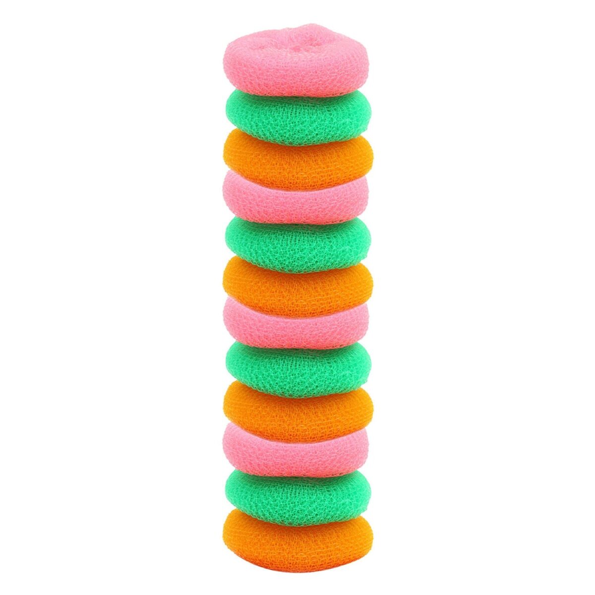 Plastic Scrubber Round Nylon Scrubbers (Pack of 12) - Image 4