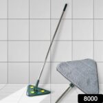 2-in-1 Extendable Triangle Mop â€“ Retractable, 360Â° Rotating, Telescopic & Reusable Mop Heads (1 Pc) - Image 2