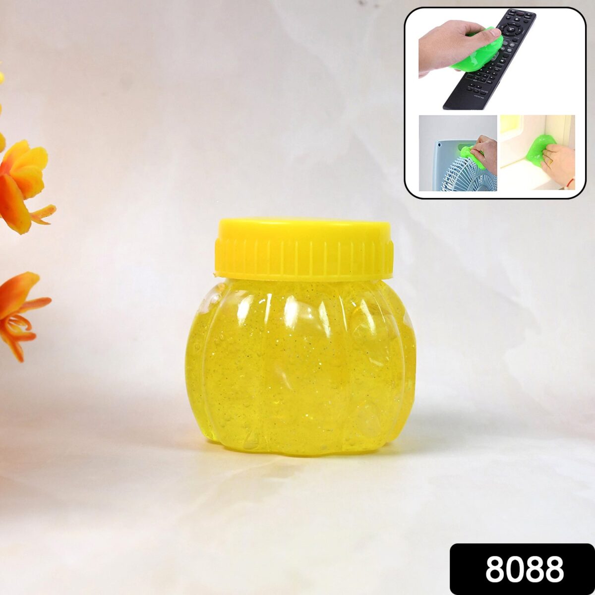 Soft Jar Slime Combo of Glitter Slime and Crystal Slime - Image 2