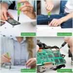 32 in 1 Mini Screwdriver Bits Set with Magnetic Flexible Extension Rod - Image 4