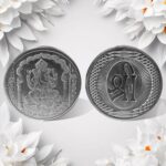 Ganesh Ji, Silver color Coin for Gift & Pooja | Silver Coin | Silver Coin / Diwali Gift (1 Pc / (Metal is not silver) - Image 5