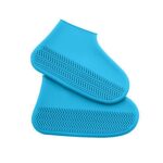 Non-Slip Silicone Rain Reusable Anti skid Waterproof Fordable Boot Shoe Cover (Mix Color) - Image 4
