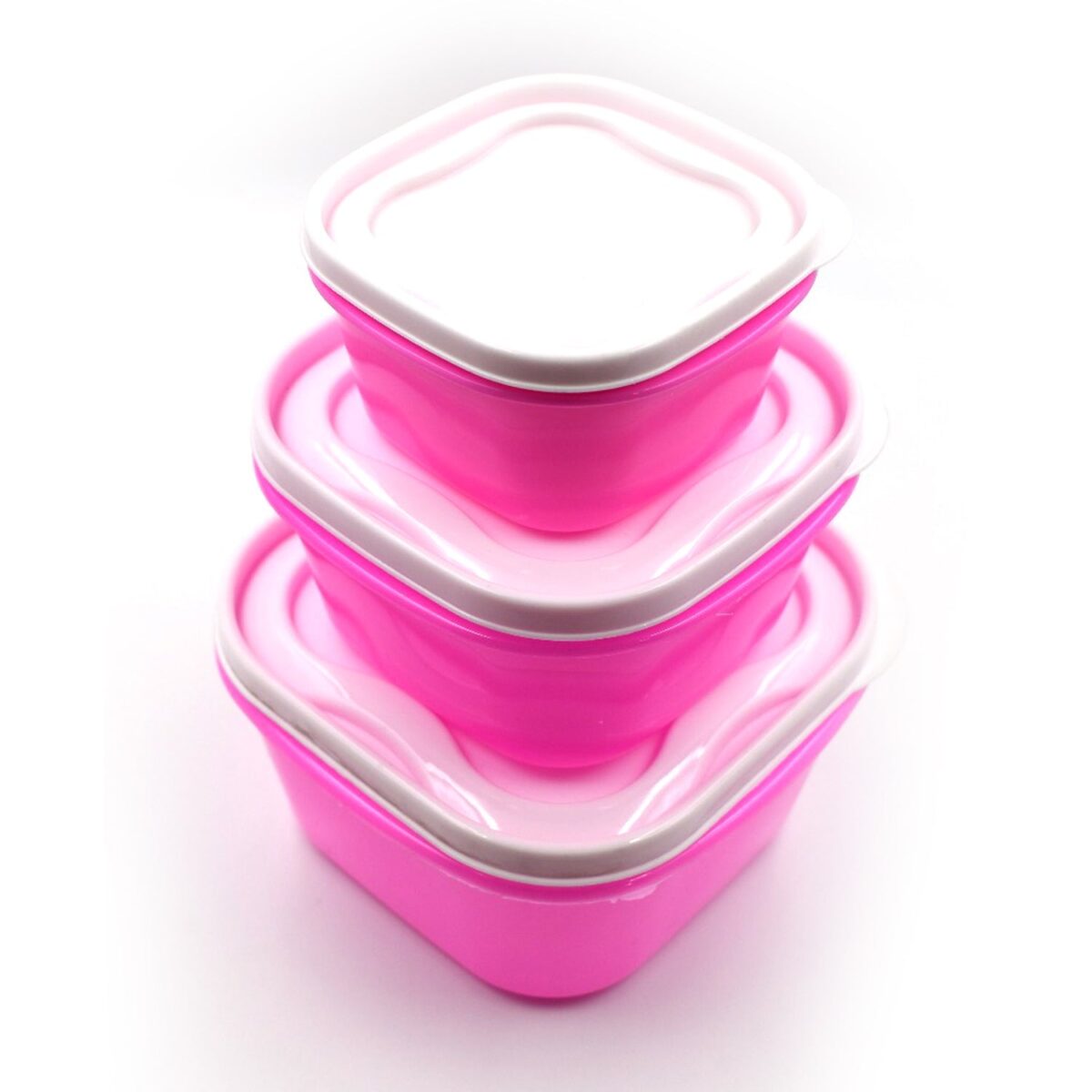 3 Pc Multi-Purpose Container used in all kinds of household and official purposes for storing food and stuffs etc. - Image 4