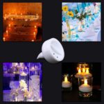 Set of 12 Flameless Floating Candles Battery Operated Tea Lights Tealight Candle - Decorative, Wedding.( Diya , Divo , Diva , Deepak , Jyoti ,) - Image 3