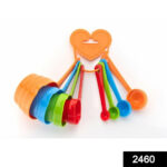 Kitchen Cooking and Baking Metric Measurement Cup Type Spoon (Multicolour) (Set of 8) - Image 2