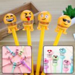 Emoji Pen and Emoji Pencil Used by kids for writing and playing purposes etc. - Image 3