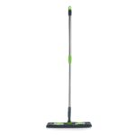 Multipurpose Wet and Dry Cleaning Microfiber Flat MOP Floor Cleaning Mop with , 360 Degree Rotating Head and Telescopic Handle Steel Rod Long Handle Dry Mops, Standard (1 Piece, Multi-Colour) - Image 4