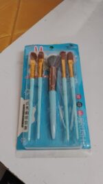 5pc Makeup Brush tools kit (5 Pcs Set / Mix Color) - Image 11