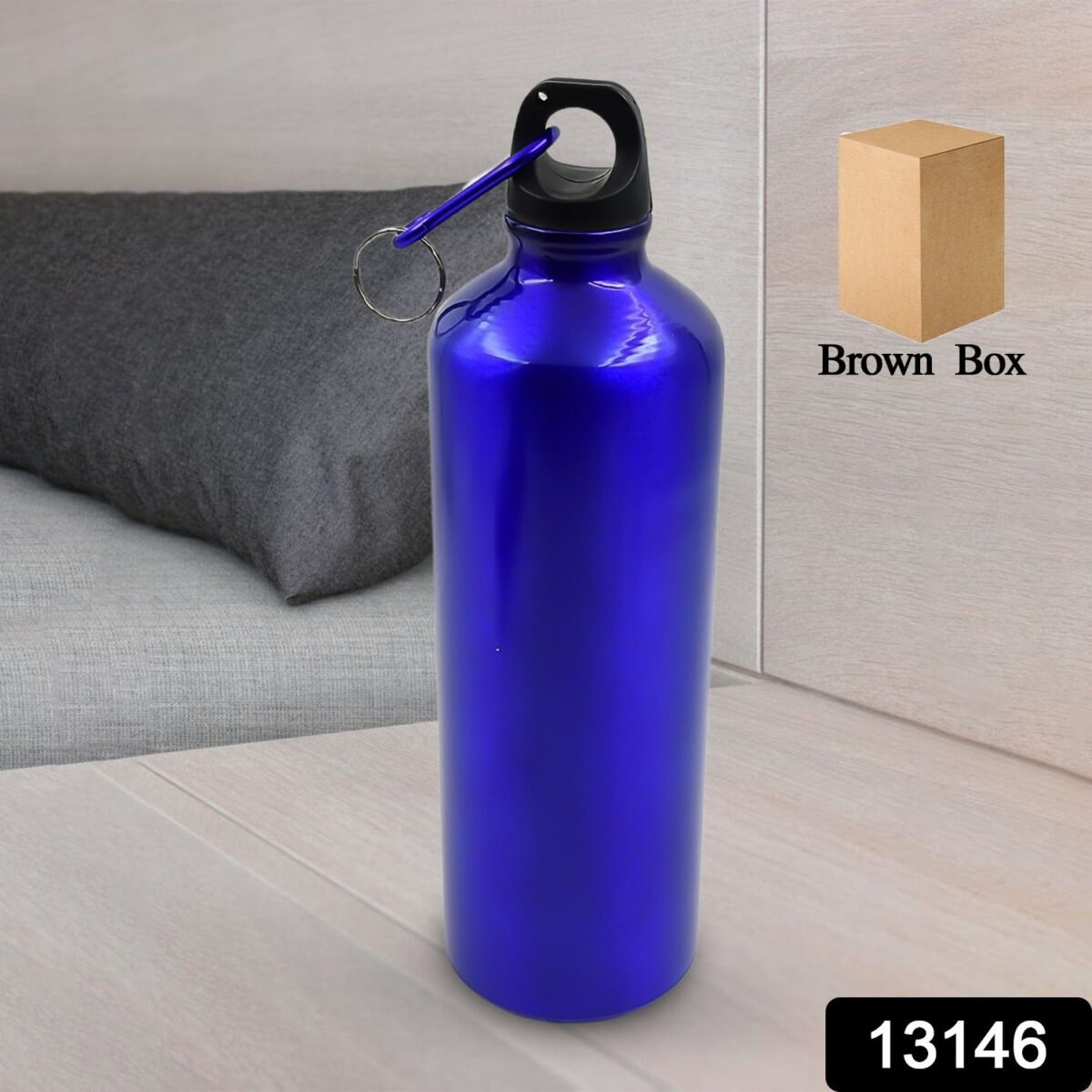 Aluminium Sports Water Bottle, 1 Pc (Capacity 500 ML Approx) - Image 2