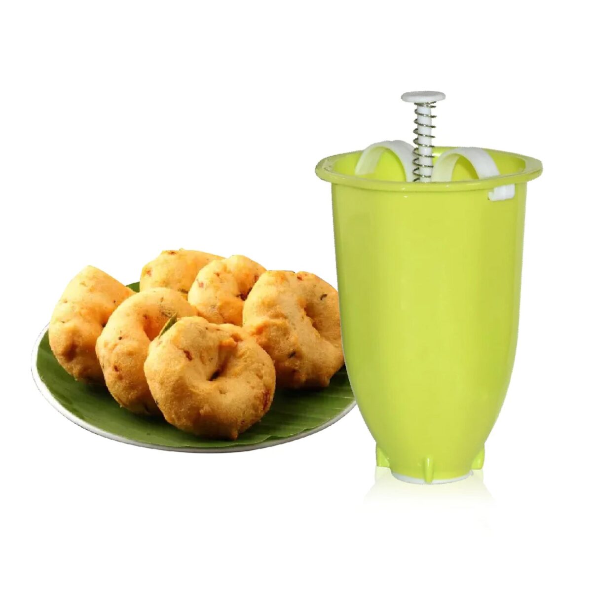 Mini Donut & Medu Vada Maker Dispenser - Plastic - Image 1