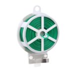 Plastic Twist Tie Wire Spool With Cutter For Garden Yard Plant 50m (Green) - Image 4