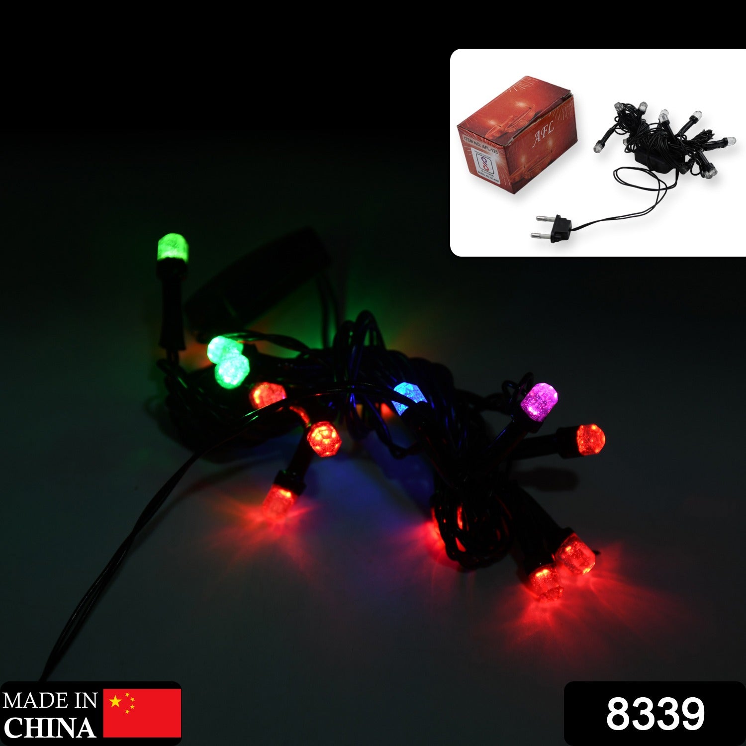 9d738d1d-e5e3-4c09-b87c-421c926d201f.jpg 3Mtr Multi-Color LED String Lights ââ¬â Indoor & Outdoor Festival Decor for Diwali, Wedding & Christmas (15 LED) - Image 2