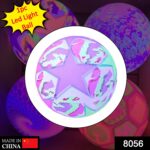 Bouncy Stress Reliever Fun Play Led Rubber Balls for Kids (1Pc Only) - Image 2