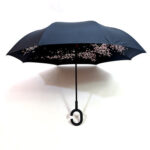 Printed Travel Windproof Umbrella (Reverse Umbrella) - Image 6