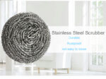 Round Shape Stainless Steel Scrubber (Pack of 6) - Image 5