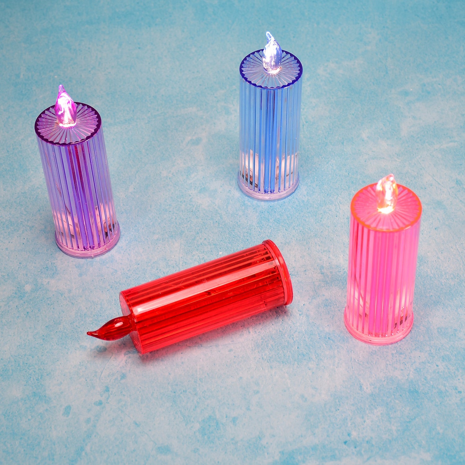 HzblqjH7OV9OM4nCDNGRUHFBRbmQswcvm3BInGZm.jpg Big Simple Candles for Home Decoration, Crystal Candle Lights (Multicolor) - Image 4