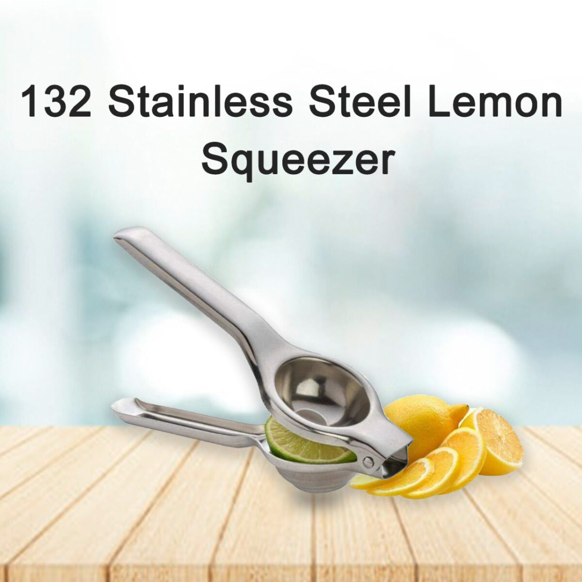 Stainless Steel Lemon Squeezer - Image 8