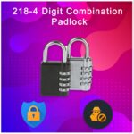 '-4 Digit Combination Padlock - Image 4