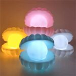 Pearl Shell Night Lamp Decorate Desk Lights For Bedroom & Home - Image 9