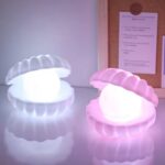 Pearl Shell Night Lamp Decorate Desk Lights For Bedroom & Home - Image 3