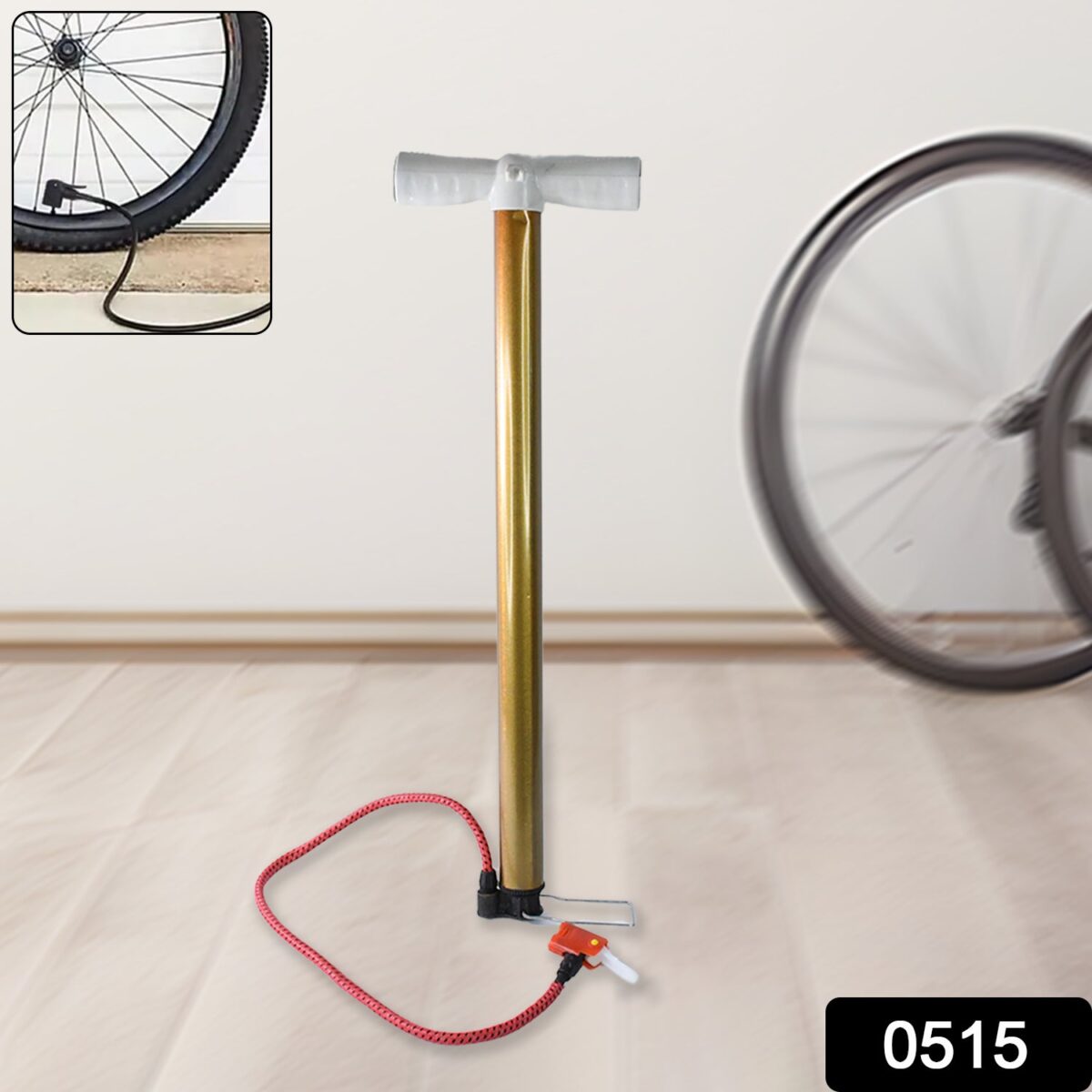 Strong Steel Air Pump (1 Pc / Mix Color) - Image 2