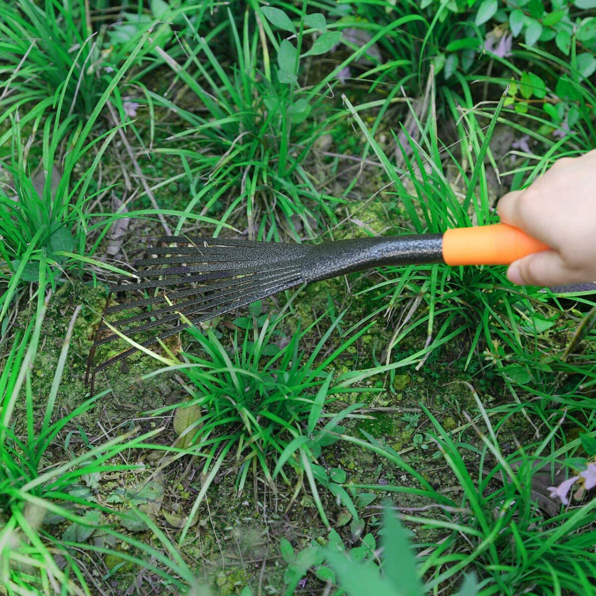 Teeth Rake Garbage Clean up Fork Digger Excavator for Gardens and Planting - Image 5