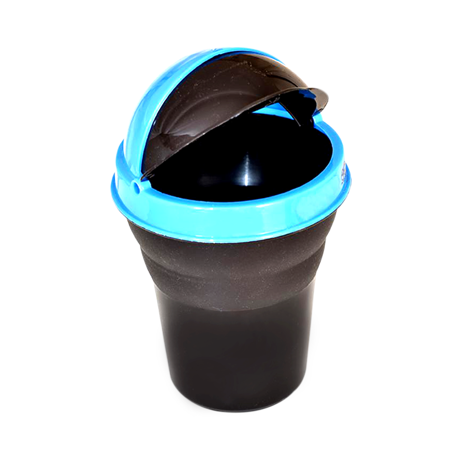 Untitled-1.png Plastic Car Mini Dustbin / Trash Bin Dust Case Best for Traveling (Multicolour) - Image 1