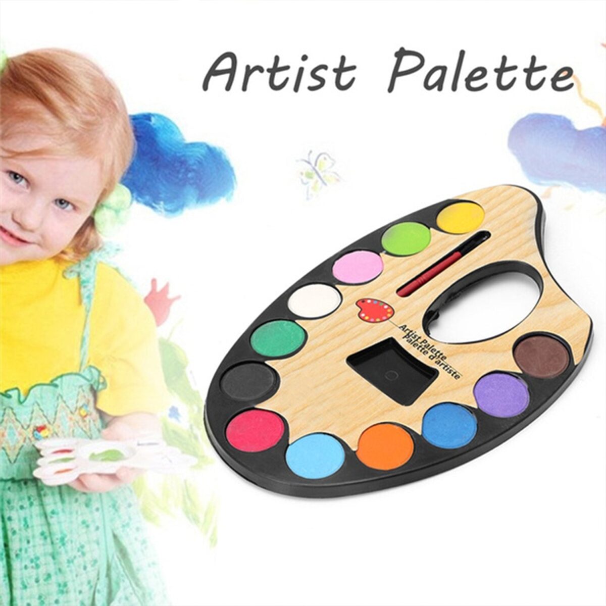 Non-Toxic Sketch Painting Watercolor Set - Image 3
