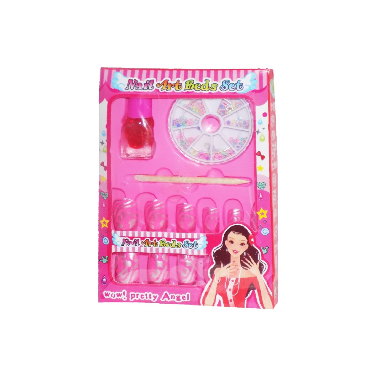 Nail Art Studio Manicure Set for Girls (Pack of 15) - Image 3